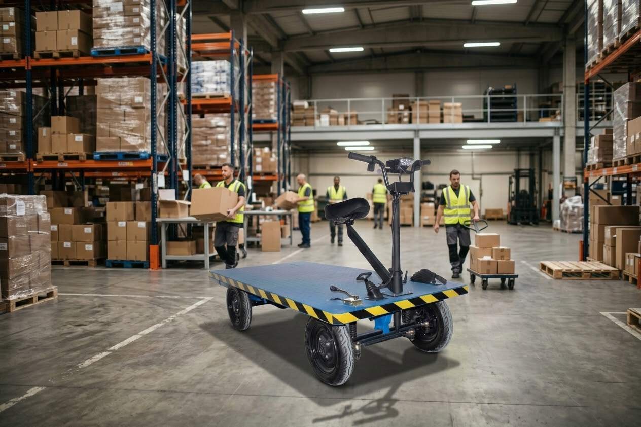 Грузовые электрические тележки