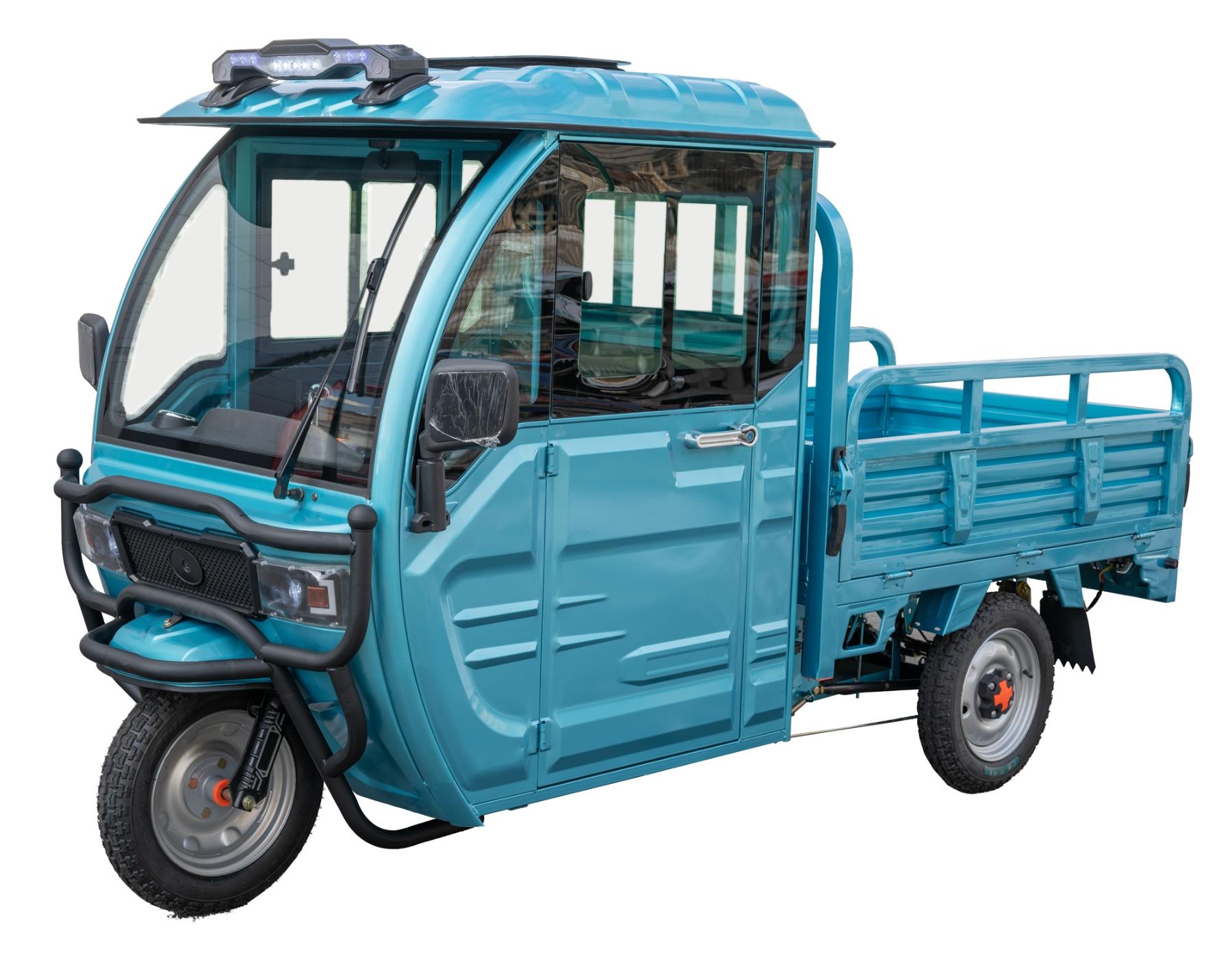 Грузовые трициклы с кабиной и их применение