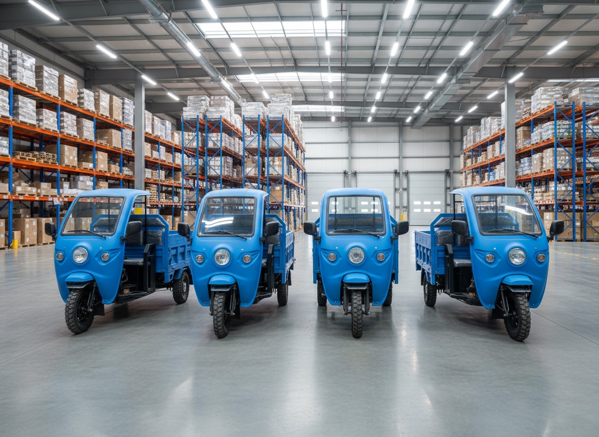 Трициклы для перевозки небольших партий грузов в труднодоступные места