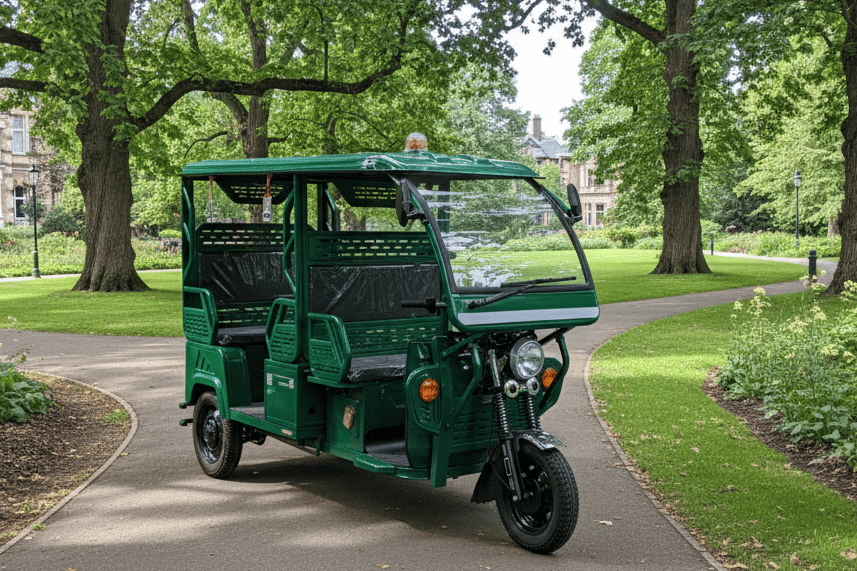 Трициклы для отелей и парков: практичное решение для перевозок и обслуживания территории
